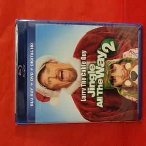 😎 Jingle All The Way 2 Blu-ray disc + DVD movie